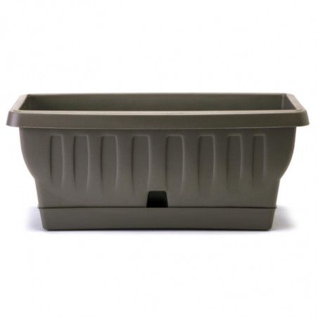 Jardinière "Natura" - Cappuccino - L 51,5 x l 23 x H 21,5 cm