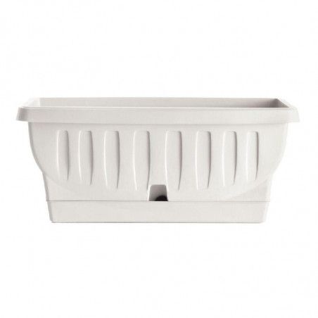 Jardinière "Natura" - Blanc - L 61 x l 29 x H 26 cm