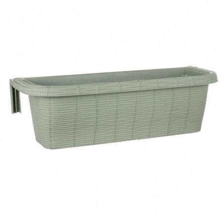 Jardinière - RONDINE PAGLIA - Vert - L 60 x l 20 x H 18,5 cm