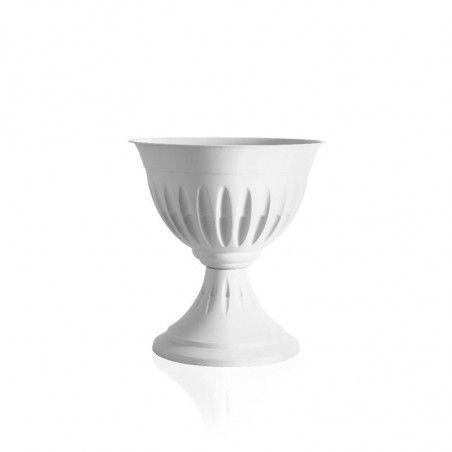 Vase - ALBA - D 25 cm - Blanc