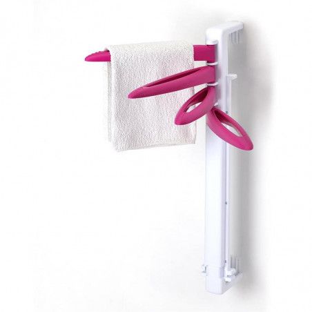 Porte-serviettes pour radiateur - Coloris aléatoire
