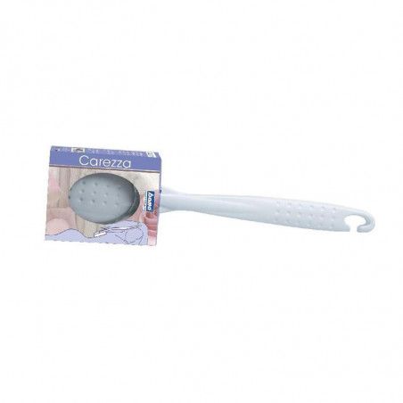 Brosse de douche - L 9 cm x l 39 cm x H 4 cm - Blanc