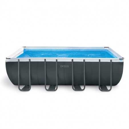 Kit piscine rectangulaire - Ultra silver - 5.49 m x 2,7 m x 1.32 m - Intex