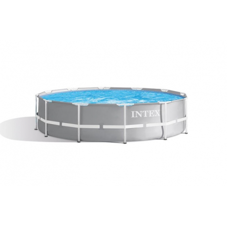 Kit piscine ronde - Prism Frame - D 3,66 m x H 0,99 m - Intex