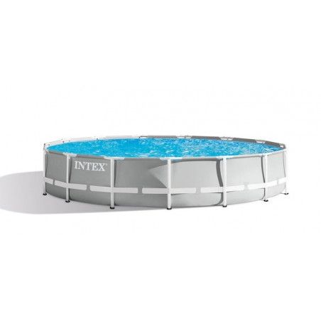 Kit piscine ronde - Prism Frame - 4,57 m x 1,07 m - Intex