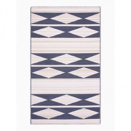 Tapis Cairo - L 180 x l 270 cm - Beige et noir