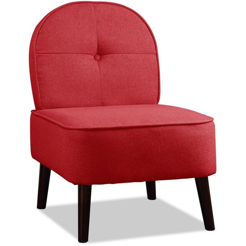 Fauteuil - Dany - L 50 x l 67 x H 72 cm - Rouge