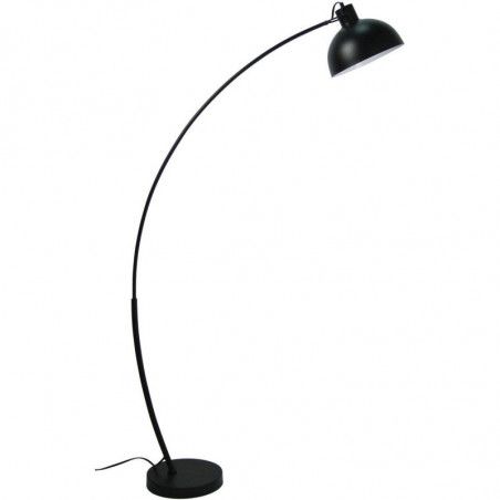 Lampadaire en arc - Frosini - D 25 x H 153 cm - Noir