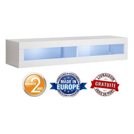 Rangement horizontal - Fly 51 - Blanc -  L 160 x H 30 x P 29 cm