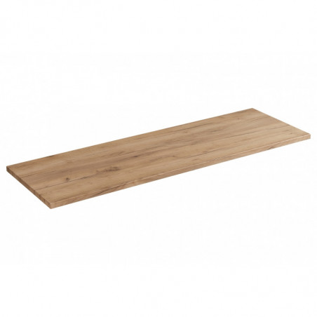 Plateau meuble sous vasque - 141 x 46 x 2,5 cm - Elise Oak