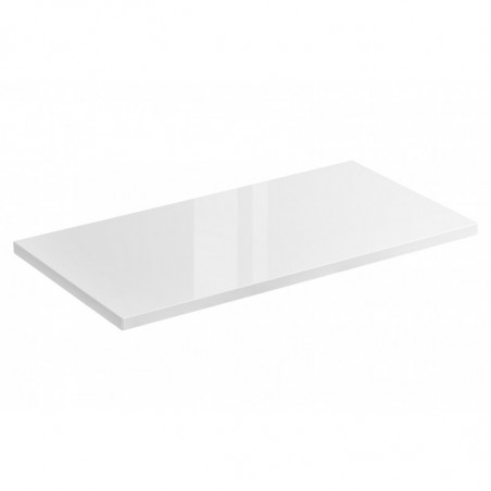 Plateau meuble sous vasque - 61 x 46 x 2,5 cm - Elise White