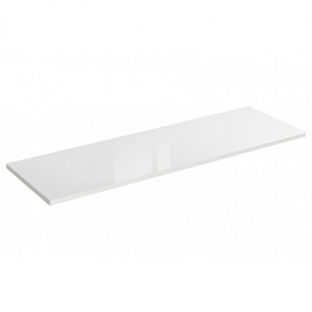 Plateau meuble sous vasque - 141 x 46 x 2,5 cm - Elise White