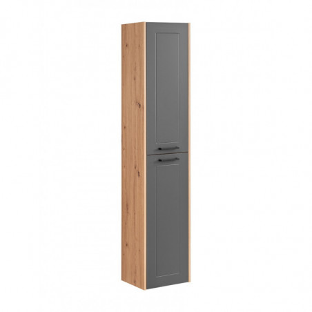 Armoire de salle de bain - 30 x 35 x 170 cm - Duramen Grey