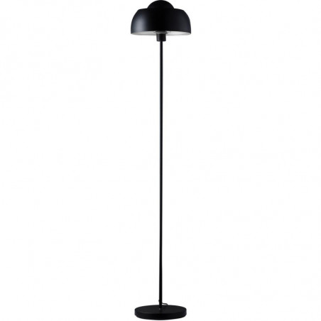Lampadaire avec dôme en métal - D 29 x H 160 cm - Noir