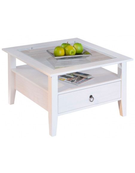 Table basse - Provence - Blanc