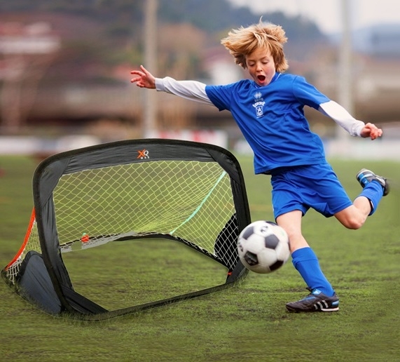 But de foot pliable - Cage à filet pour enfant