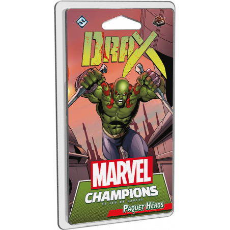 Marvel champions - Drax - Héros - Jeu de cartes