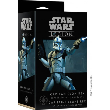 Star wars légion - Capitaine clone rex - Jeux spécialistes