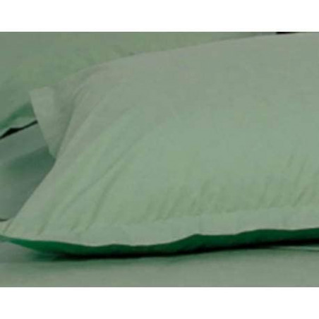 Taie d'oreiller en percale de coton - Manoir - 65 x 65 cm - Opale