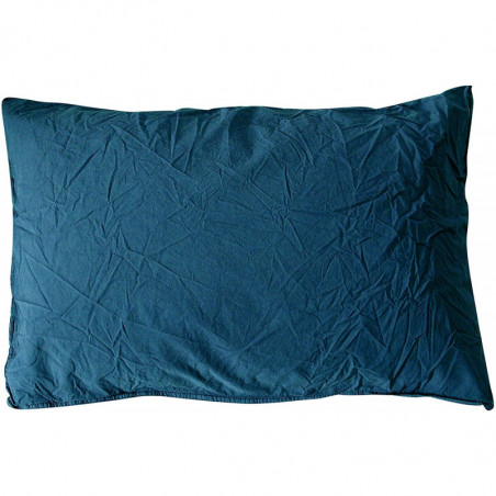 Taie d'oreiller en coton - Palace - 50 x 70 cm - Bleu marine