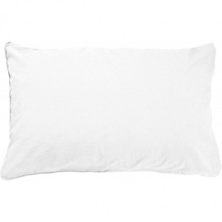 Taie d'oreiller en coton - Palace - 50 x 70 cm - Blanc neige