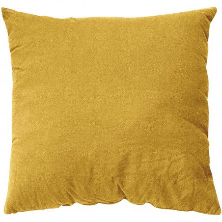 Taie d'oreiller en coton - Palace - 65 x 65 cm - Jaune moutarde