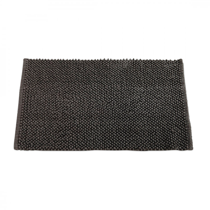 Tapis de bain - Bubble - 50 x 80 cm - Gris anthracite