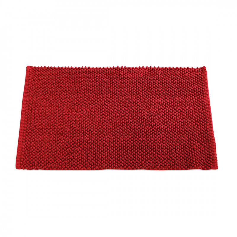 Tapis de bain - Bubble - 50 x 80 cm - Rouge