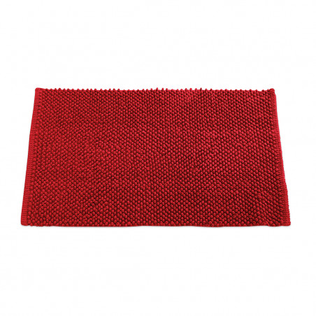 Tapis de bain - Bubble - 50 x 80 cm - Rouge