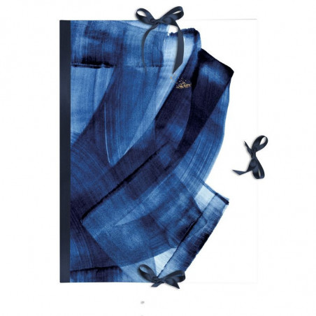 Carton à dessins - Indigo - 28 x 38 cm - Bleu