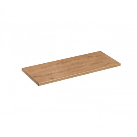 Plateau meuble sous vasque - 80 x 47 x 2,5 cm - Monako Oak