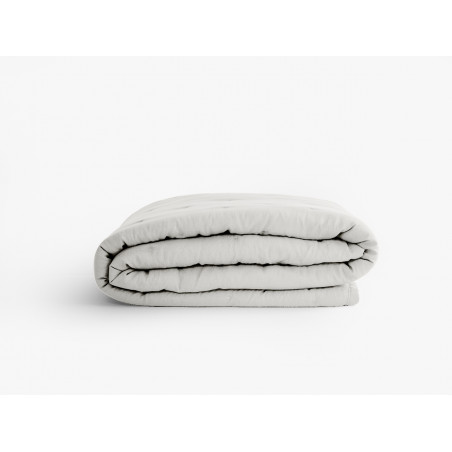 Couvre-lit en polyester microfibre - Celeste - 180 x 240 cm - Blanc cassé