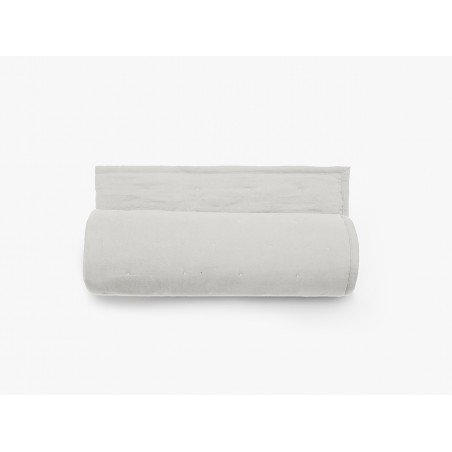 Couvre-lit en polyester - Celeste - 220 x 240 cm - Blanc nacré