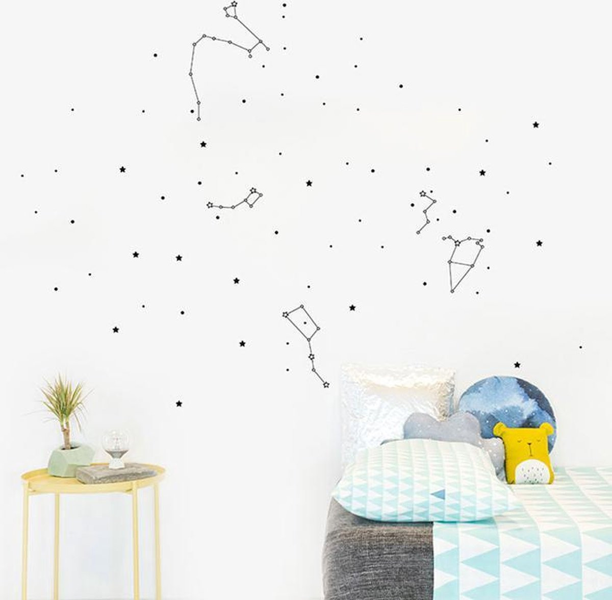 Sticker fenêtre occultant Constellation