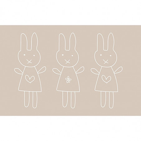 Mini tapis - Vivian - 67 x 110 cm - Beige