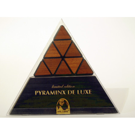 Casse-tête pyramide en bois - Pyraminx Deluxe - Riviera Games