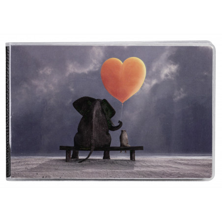 Mini album photos fantaisie souple - WALTHER "Hearts 2" - 11,5 x 17,5 cm - Motif aléatoire