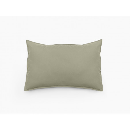 Taie d'oreiller en coton lavé - Palace - 50 x 70 cm - Vert pâle