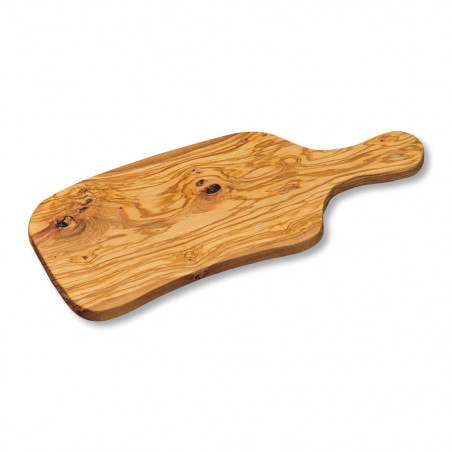 Planche à découper - 39 x 16,5 x 1,6 cm - Bois d'olivier