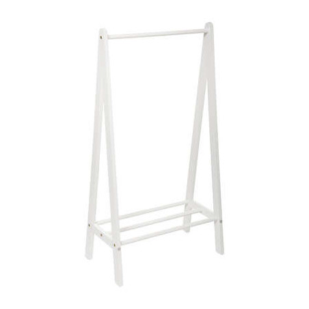 Portant simple - 58 x 30 x 115 cm - Blanc