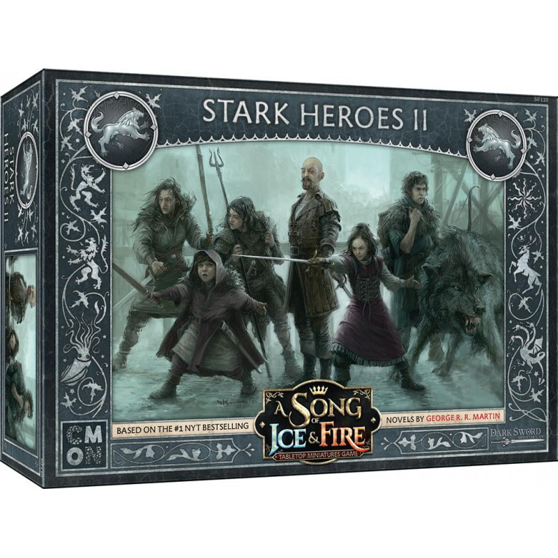 A Song of Ice and Fire - Extension Héros Stark - Jeux de figurines