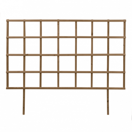 Treillis pour carrés potagers - 3,8 x 118,2 x 84,9 cm - Marron