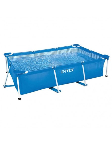 Kit piscine tubulaire rectangle 3x2x0.75m - Epurateur à cartouches inclus -  Intex 