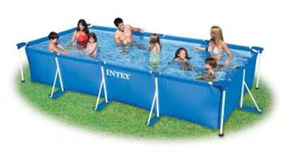 Piscine tubulaire rectanglaire Intex 4,5 x 2,2 x 0,84 m 