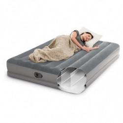 Intex Matelas Gonflable Prime Comfort 2 Places - L 152 X P 203 X H