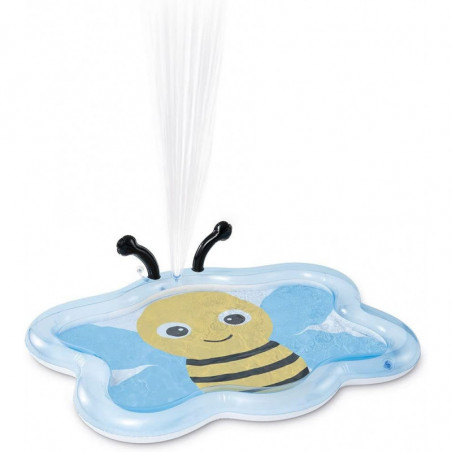 Piscinette gonflable avec jets d'eau abeille Intex - 1,27m x 1,02m - Dès 2 ans