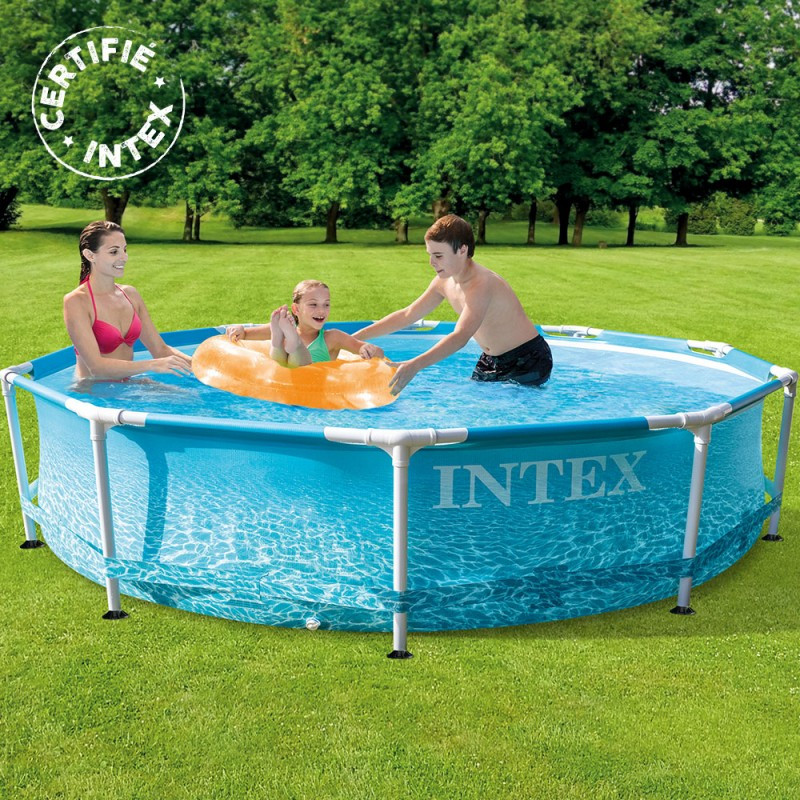 Intex, des piscines hors-sol pas chères montées en 1h30