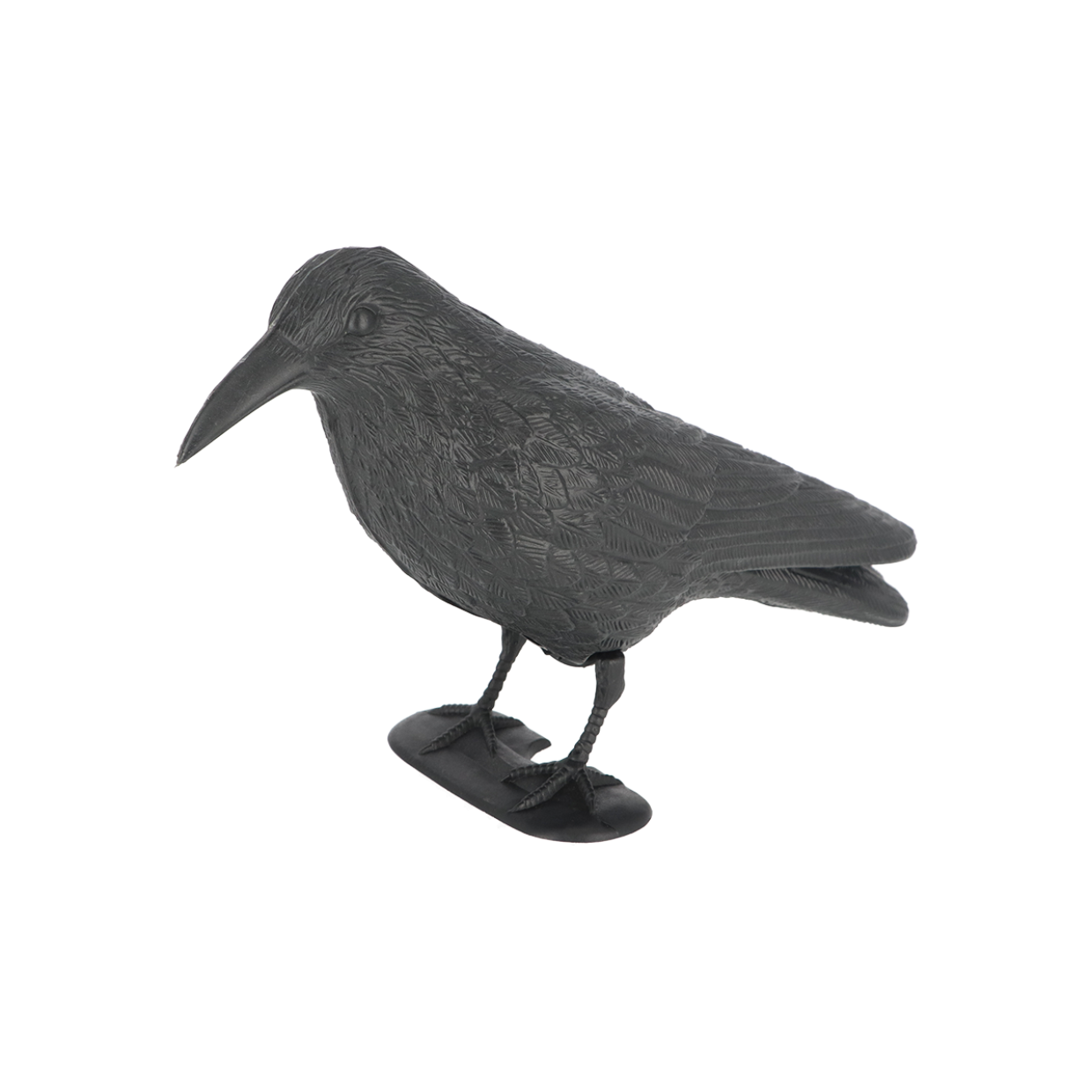 Epouvantail à Pigeons Corbeau Avec Capteur Anti-oiseaux Anti-pigeons Oiseau