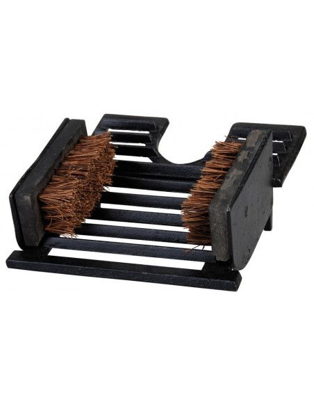 Tire botte en fonte - Double brosse