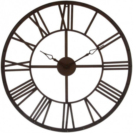 Horloge - D 70 cm - Marron